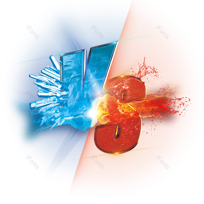 艺术字图片,vs元素,创意字PNG,网络免抠素材